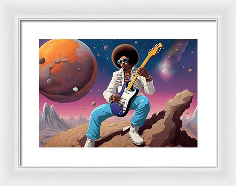 Rocky Intergalactic Jams - Framed Print