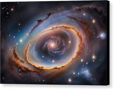The Infinite Swirl of Celestial Bodies - Canvas Print