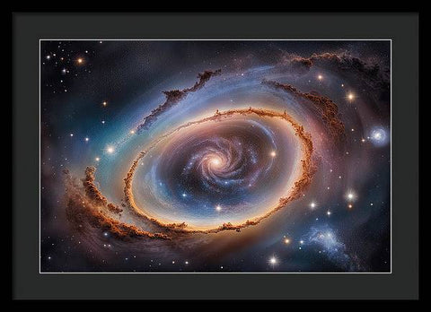 The Infinite Swirl of Celestial Bodies - Framed Print