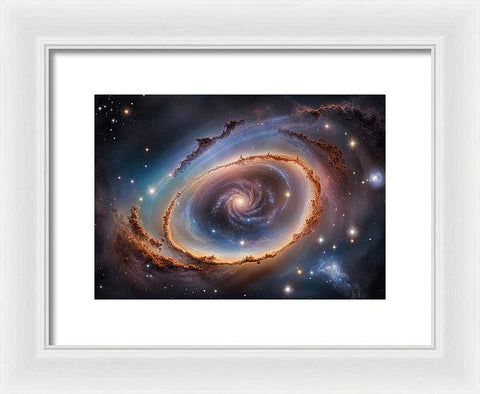 The Infinite Swirl of Celestial Bodies - Framed Print