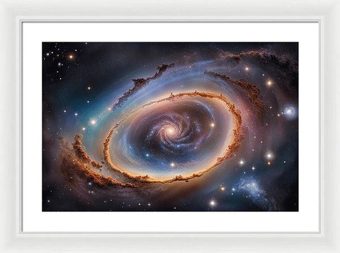 The Infinite Swirl of Celestial Bodies - Framed Print