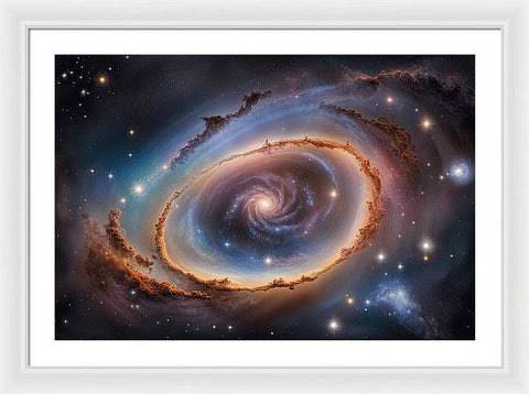 The Infinite Swirl of Celestial Bodies - Framed Print