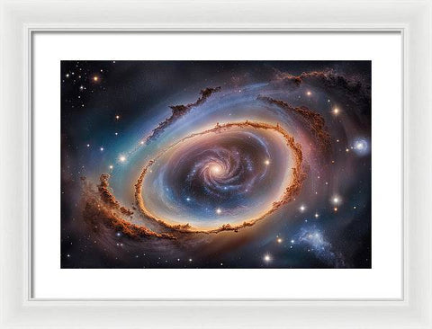 The Infinite Swirl of Celestial Bodies - Framed Print