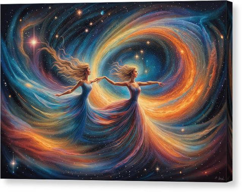 Exploring the Depths of the Galaxy - Canvas Print – artAIstry