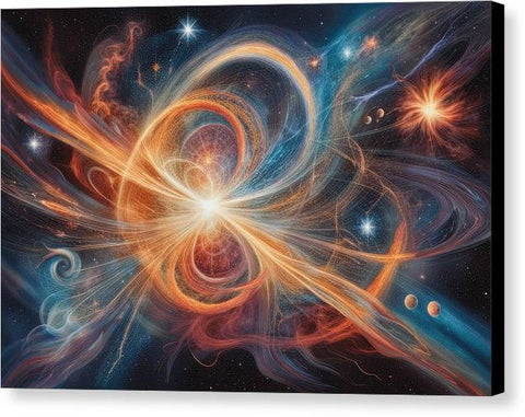 Galactic Brilliance - Canvas Print