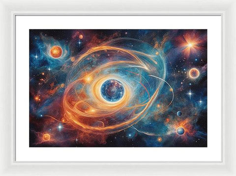 Galaxy Enchantment - Framed Print