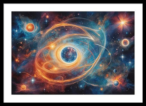 Galaxy Enchantment - Framed Print