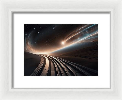 Pathway to the Cosmos - Framed Print