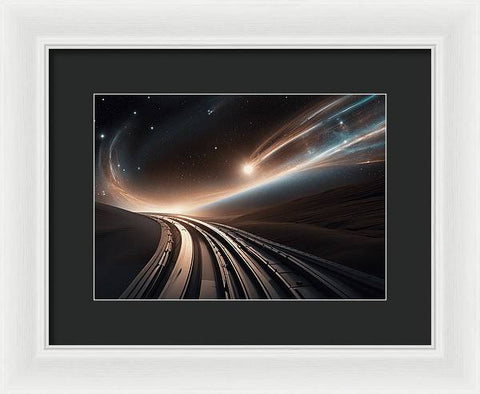 Pathway to the Cosmos - Framed Print