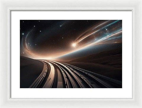 Pathway to the Cosmos - Framed Print