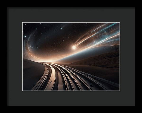 Pathway to the Cosmos - Framed Print