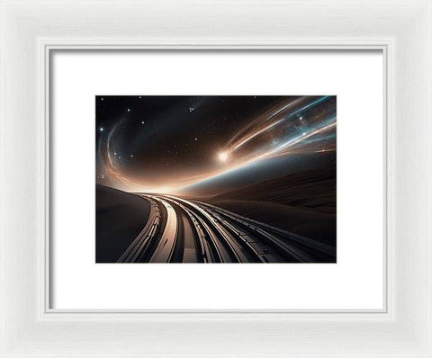 Pathway to the Cosmos - Framed Print