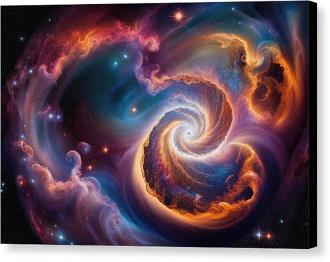 The Cosmic Symphony - Canvas Print