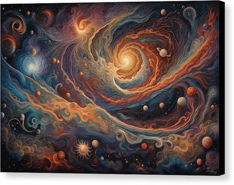 Galactic Splendour - Canvas Print