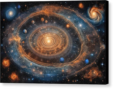 Galactic Splendour - Canvas Print