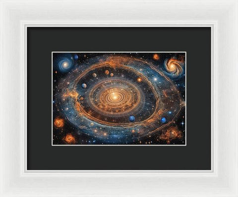 Galactic Splendour - Framed Print