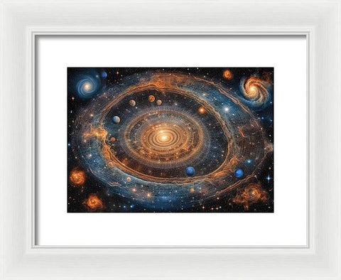Galactic Splendour - Framed Print