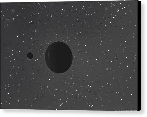 Distant Worlds Beyond Our Reach - Canvas Print