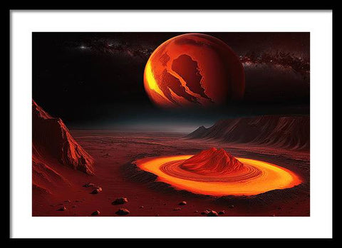 The Dance of the Heavenly Celestial Bodies - Framed Print