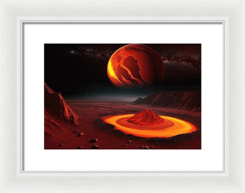 The Dance of the Heavenly Celestial Bodies - Framed Print