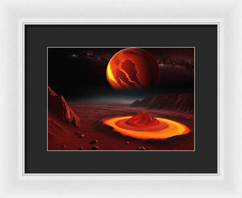 The Dance of the Heavenly Celestial Bodies - Framed Print