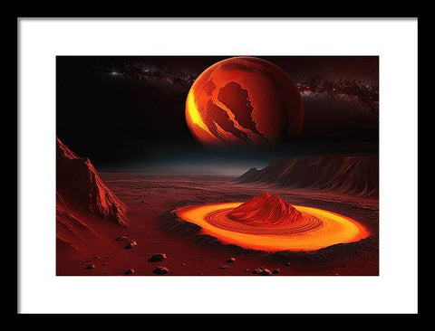 The Dance of the Heavenly Celestial Bodies - Framed Print