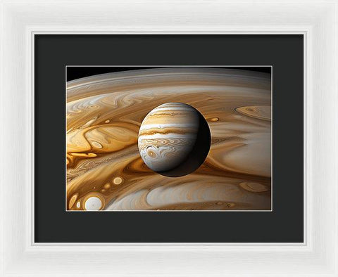 The Mysterious Celestial Dance - Framed Print