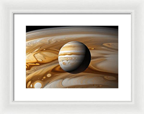 The Mysterious Celestial Dance - Framed Print