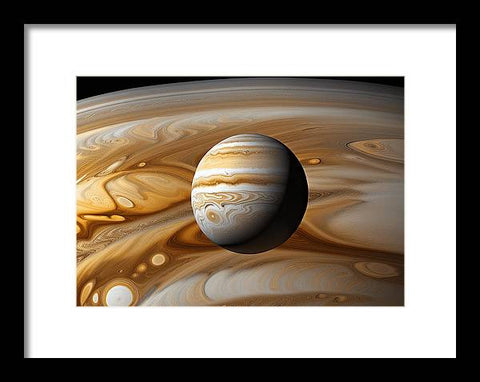 The Mysterious Celestial Dance - Framed Print