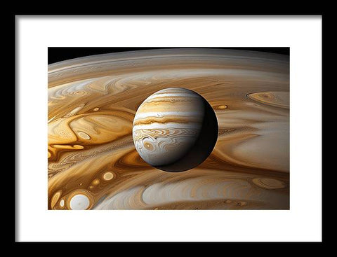 The Mysterious Celestial Dance - Framed Print