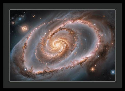 a picture taken from the hub of a spiral galaxy