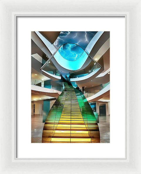 Ascending to New Perspectives - Framed Print