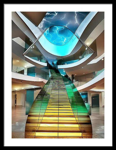 Ascending to New Perspectives - Framed Print