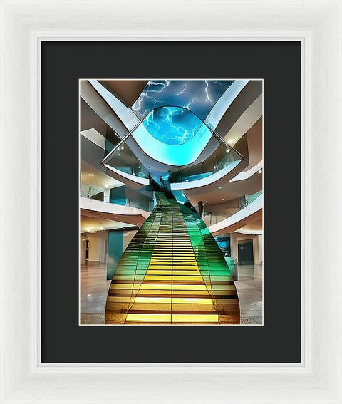 Ascending to New Perspectives - Framed Print