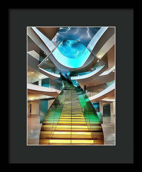 Ascending to New Perspectives - Framed Print