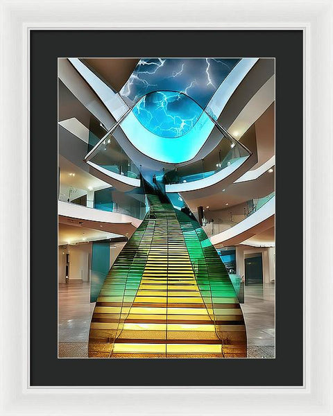 Ascending to New Perspectives - Framed Print