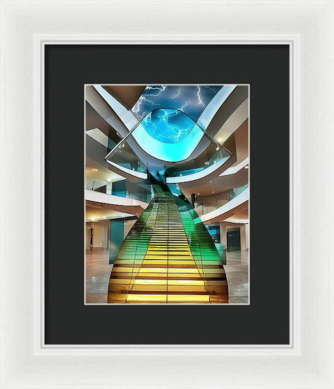 Ascending to New Perspectives - Framed Print