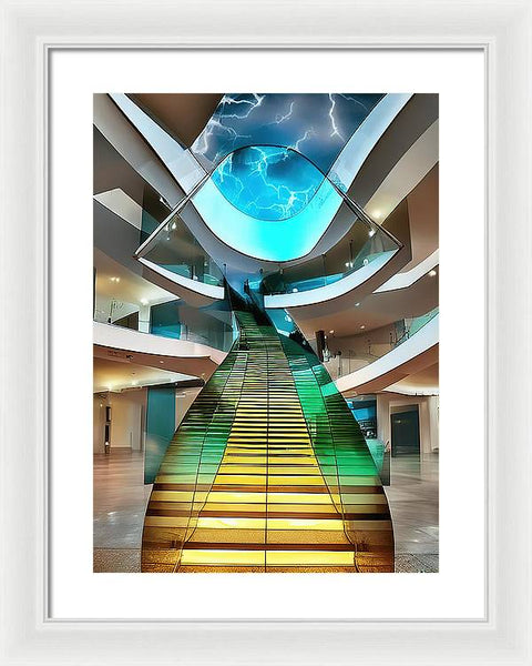 Ascending to New Perspectives - Framed Print