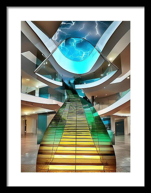 Ascending to New Perspectives - Framed Print