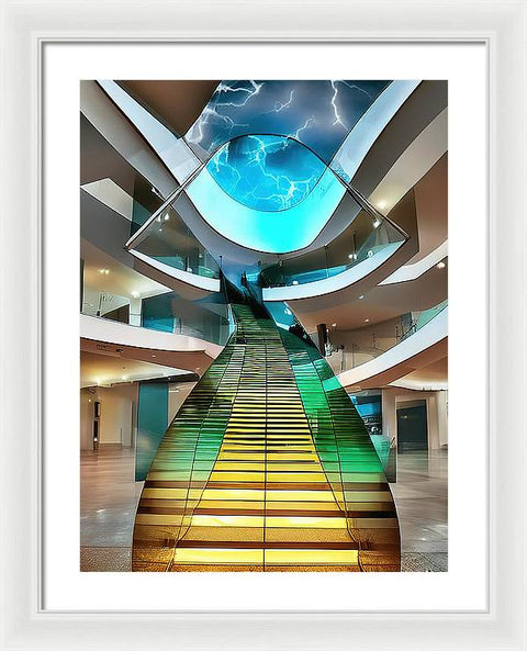 Ascending to New Perspectives - Framed Print