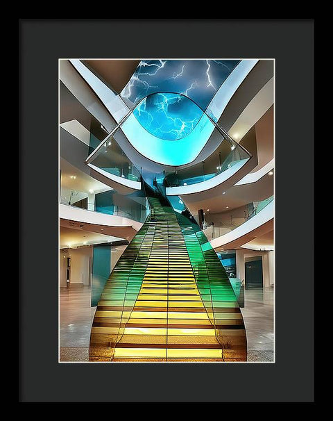 Ascending to New Perspectives - Framed Print