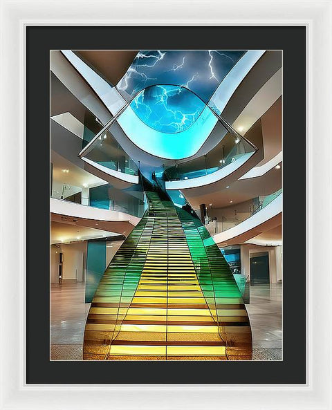 Ascending to New Perspectives - Framed Print