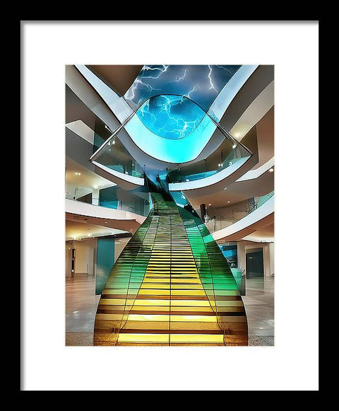 Ascending to New Perspectives - Framed Print