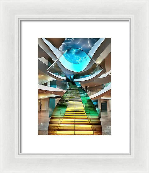 Ascending to New Perspectives - Framed Print