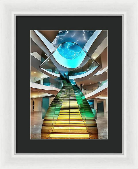 Ascending to New Perspectives - Framed Print