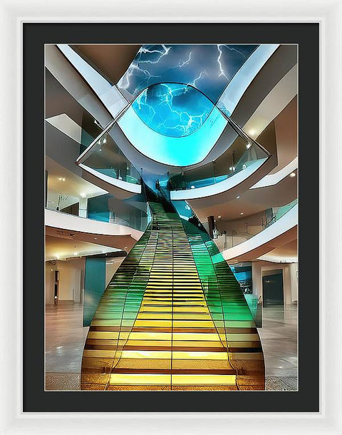 Ascending to New Perspectives - Framed Print