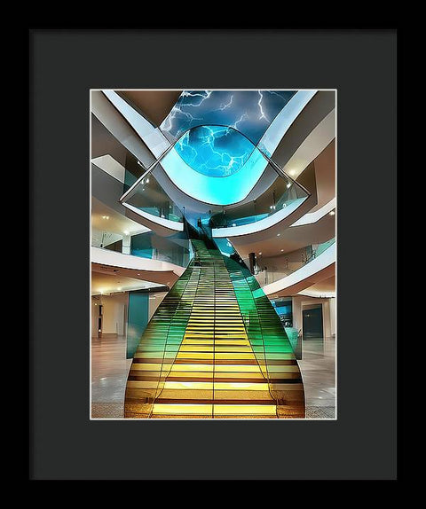 Ascending to New Perspectives - Framed Print